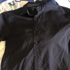 Polo Club Black Dress Shirt